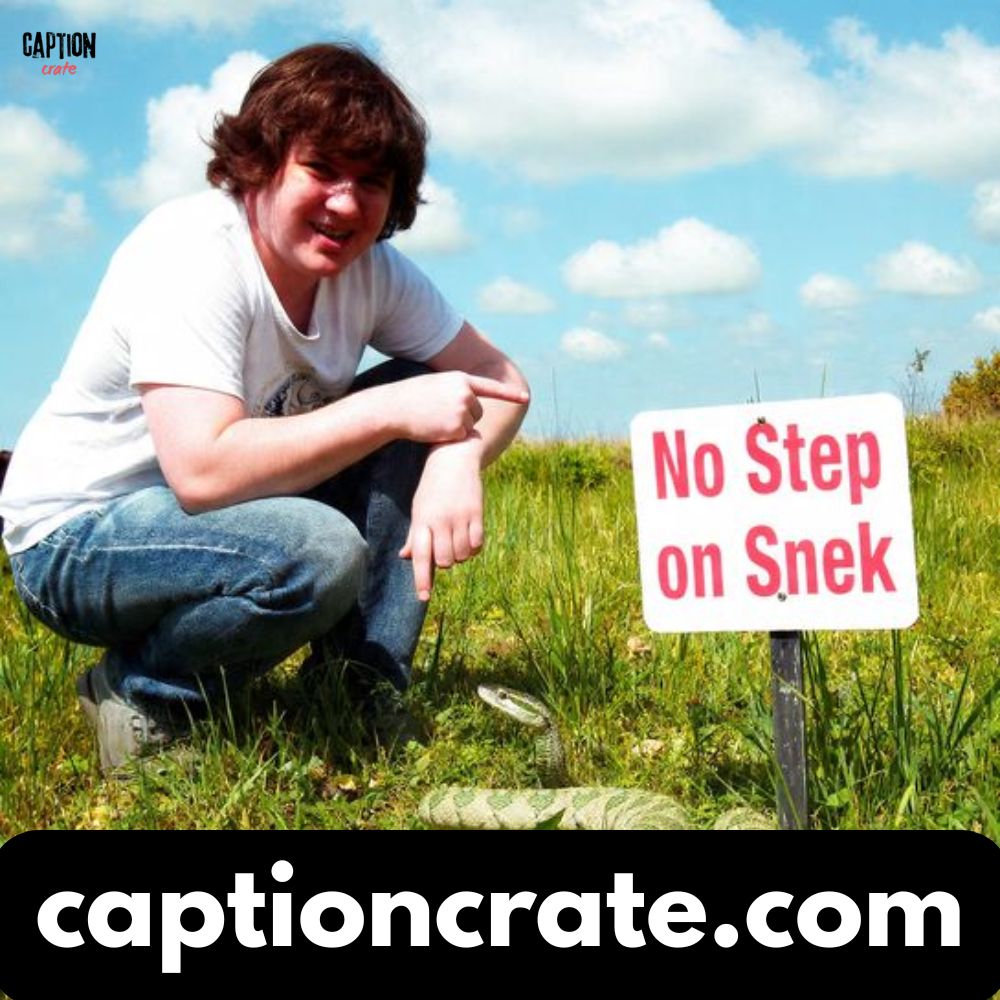 Examples of No Step on Snek in Conversation