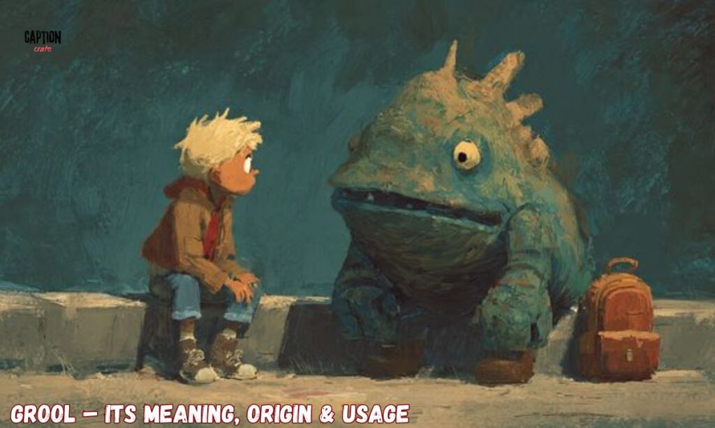 Grool – Its Meaning, Origin & Usage