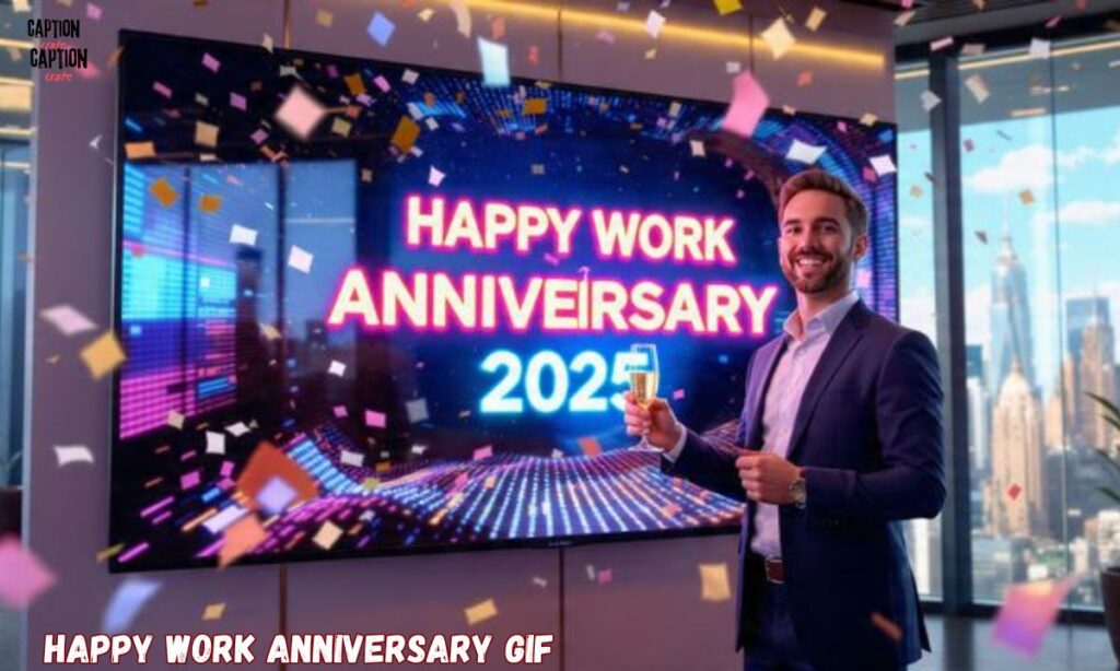 _Happy Work Anniversary GIF Celebrate in Style 2025
