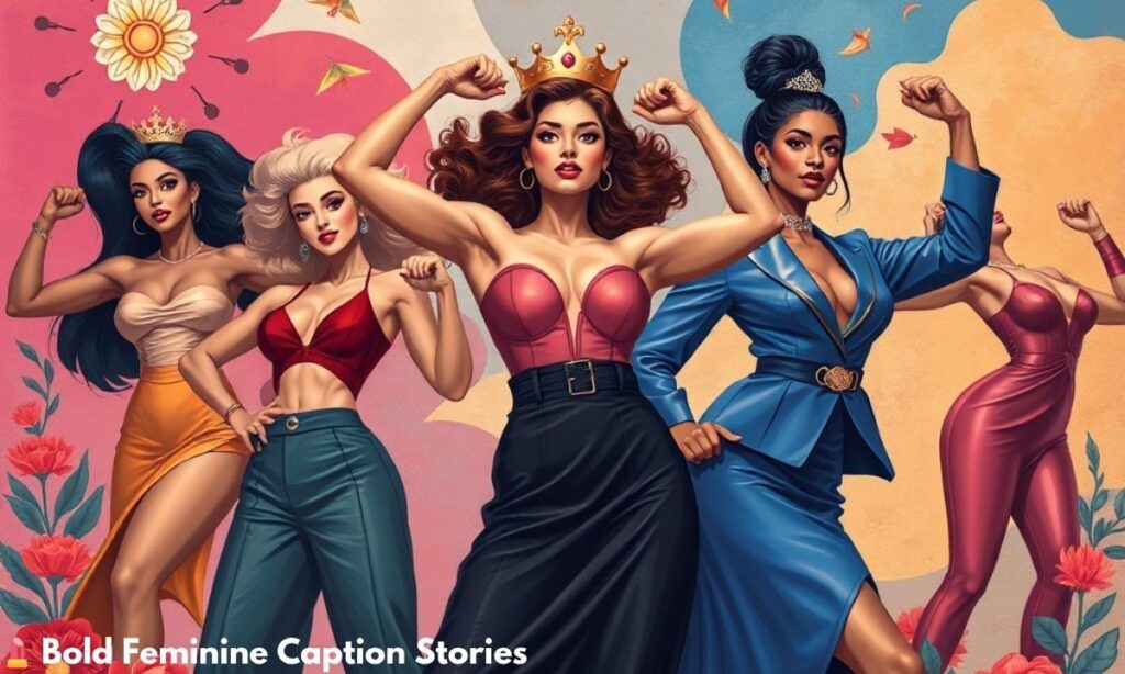 _💄 Bold Feminine Caption Stories