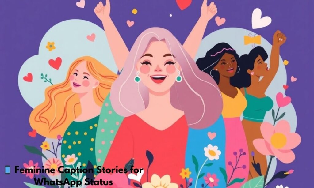 📱 Feminine Caption Stories for WhatsApp Status