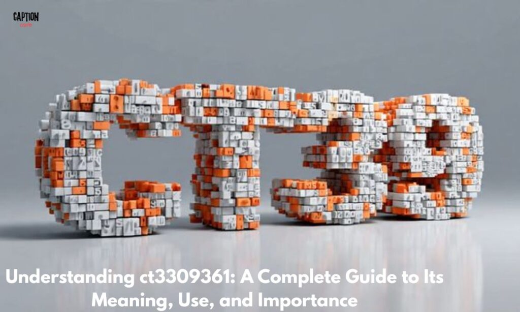 _Understanding ct3309361 A Complete Guide to Its Meaning, Use, and Importance